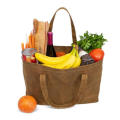 Reusable Grocery Bag Comfortable Length Handles Canvas Shopping Bag